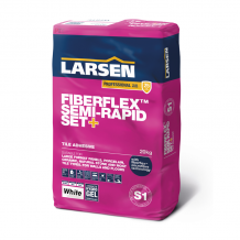 Larsen Pro Flexible Fiberflex Semi-Rapid Set+ White 20kg
